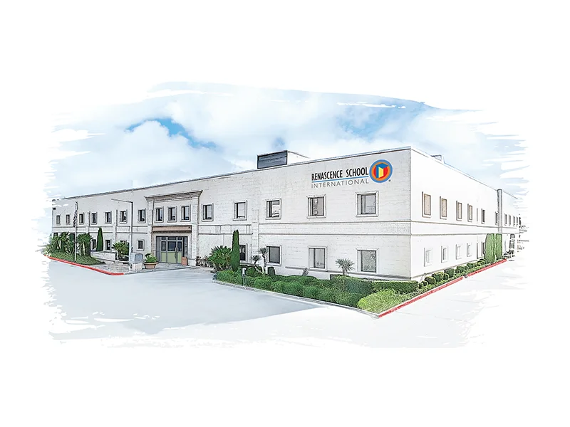 Renascence School International Orange County Rendering